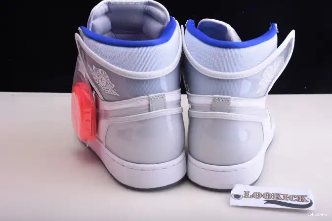 Cheap TBkick Air High Blue Zoom White 1 Jordan Retro CK6637-104 Racer 0518
